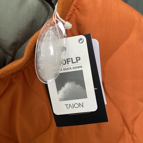 NWT TAION MILITARY PULL OVER ORANGE XXL - Picture 5 of 8